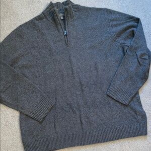 Quarter-Zip Knit Sweater